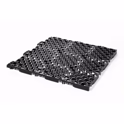 La dalle Drainbase est constitué d’un motif damier inversé qui permet d’une part une bonne distribution des charges vers la f ...