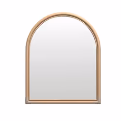 Miroir en rotin naturel - Indra