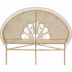 Tête de lit en rotin naturel 160 cm - Gabriella - Vous aimez le mobilier au charme artisanal ? Ne cherchez pas plus loin car  ...