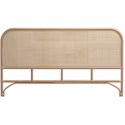 Tête de lit 160 cm en rotin naturel - Grace
