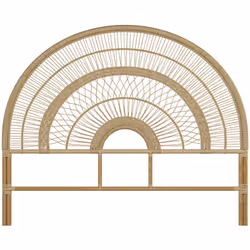 Tête de lit en rotin naturel 160 cm - Astéria
