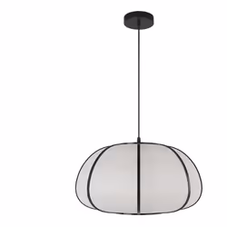 Suspension en bambou noir D38 cm - Hana
