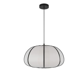 Suspension en bambou noir D38 cm - Hana