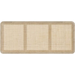 Tête de lit à suspendre en bois et cannage 140 cm - Khao