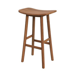 Tabouret de bar en bois de teck 77 cm - Vittoria
