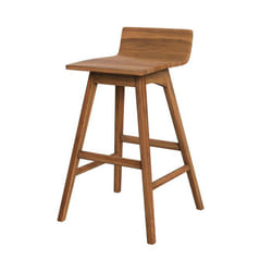 Chaise de bar en bois de teck 72,5 cm - Greta