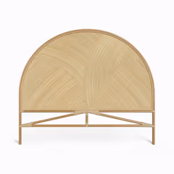 Tête de lit en rotin naturel 160 cm - Beigia