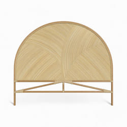 Tête de lit en rotin naturel 160 cm - Beigia