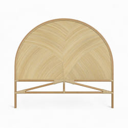 Tête de lit en rotin naturel 140 cm - Beigia