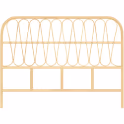 Tête de lit en rotin naturel 140 cm - Elior