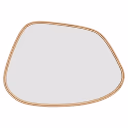 Miroir organique en rotin 81x56 cm - Tseri