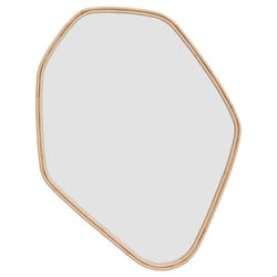 Miroir organique en rotin 80x60 cm - Tseri