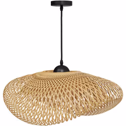 Suspension en bambou naturel D60 cm - Anya