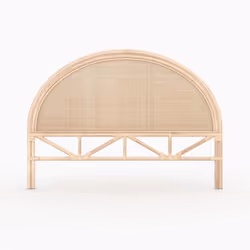 Tête de lit en rotin naturel 140 cm - Madya