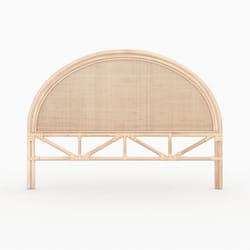 Tête de lit en rotin naturel 140 cm - Madya