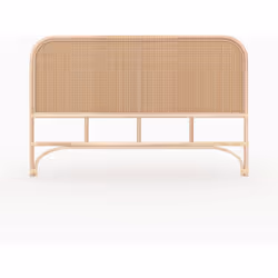 Tête de lit en rotin et cannage 140 cm - Grace
