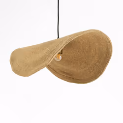 Suspension en matière naturelle et métal 61 cm - Maho