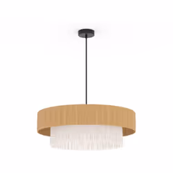 Suspension ronde en raphia 75 cm - Solara