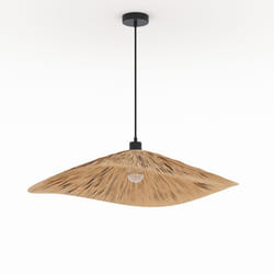 Suspension en raphia 75 cm - Stellaire