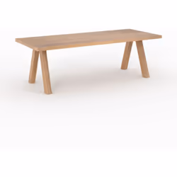 Table de jardin en bois de teck recyclé 10 personnes - Molo