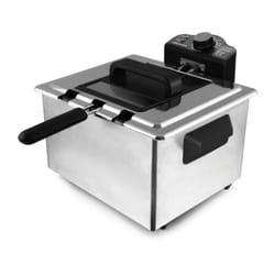 Arthur Martin - Friteuse AMPFH50 – 5 l – 2000 w – 3 paniers – Filtres anti odeurs - Inox