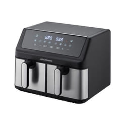 Arthur Martin - Friteuse sans huile Airfryer AMPF9 - 2 cuves de 4,5L - 2000W - Affichage led