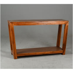 Table console - GENERIQUE - Acajou - Bois massif - Rectangulaire - 130x40x78 cm