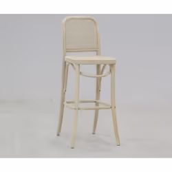 Tabouret de bar - Noname - Modèle unique - Bois massif - Cannage - Design contemporain