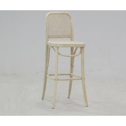 Tabouret de bar - Noname - Modèle unique - Bois massif - Cannage - Design contemporain