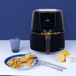 H.Koenig FRY800 Friteuse à air chaud 4L 1400W Noir - Vue supplémentaire 5