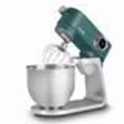 Robot pâtissier - HKOENIG - KM128 - 5 L - 800 W - Rouge mat et argent