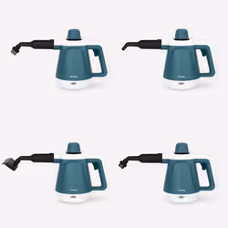 H.Koenig NV680 nettoyeur vapeur Nettoyeur vapeur portable 0,4 L 1200 W Vert foncé, Blanc