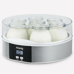 H.Koenig ELY70 machine à yaourts 1,12 L 15 W