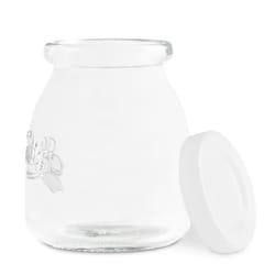 Lot de 12 pots verre pour yaourtières H.Koenig