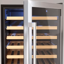 Cavist CAVC48 refroidisseur à vin Refroidisseur de vin thermoélectrique Pose libre Noir, Acier inoxydable 48 bouteille(s) - Vue supplémentaire 4