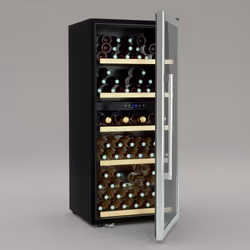 Cavist CAVCD91 refroidisseur à vin Refroidisseur de vin thermoélectrique Pose libre Noir, Acier inoxydable 91 bouteille(s) - Vue supplémentaire 4