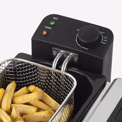 H.Koenig DFX600 Double Friteuse 6L 3600W Noir, Inox - Vue supplémentaire 5