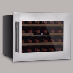 Cavist CAVCI24 refroidisseur à vin Refroidisseur de vin thermoélectrique Intégré Noir, Acier inoxydable 24 bouteille(s)