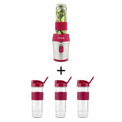 H.KOENIG SMOO10+BTL10 - Blender portable et kit bouteilles