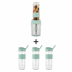 Blender portable - H.KOENIG - SMOO18+BTL18 - Capacité 570mL - 300W - Design élégant