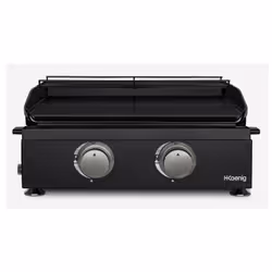 H.Koenig PLX1022, 2 zone(s), 470 x 360 mm, Intérieure et extérieure, Butane/Propane, 350 °C, Pose libre