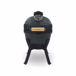 Barbecue Japonais Kamado 13’’ - H.Koenig - YOKO13 - Bleu - Noir - Céramique - Fonte - Acier inoxydable - Bambou