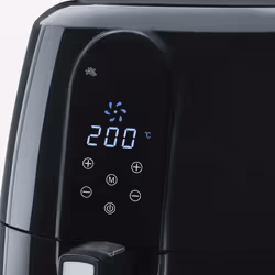 H.Koenig FRY820 friteuse Unique 5,5 L 1800 W Friteuse d’air chaud Noir