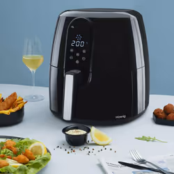 H.Koenig FRY820 Friteuse à air chaud 5,5L 1800W Noir - Vue supplémentaire 5
