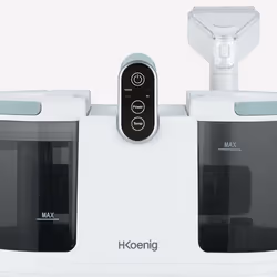 H.Koenig TWT88 aspirateur de table Vert, Blanc Sans sac