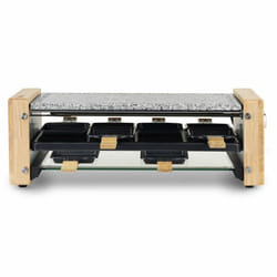 H.Koenig WOD12 raclette 8 personne(s) 1200 W Noir, Naturel, Bois