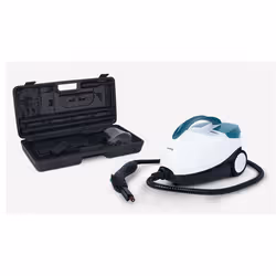 H.Koenig NV6400 nettoyeur vapeur Nettoyeur vapeur traineau 1,5 L 2000 W Bleu arctique, Noir, Blanc