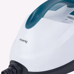 H.Koenig NV6400 nettoyeur vapeur Nettoyeur vapeur traineau 1,5 L 2000 W Bleu arctique, Noir, Blanc