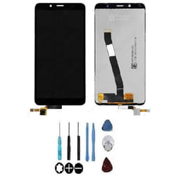 Ecran LCD & Vitre tactile Noir Assemblés Sans Châssis Pour Xiaomi Redmi 7A