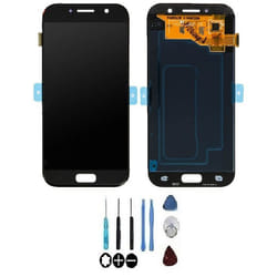 Ecran LCD & Vitre tactile Noir Assemblés Sans Châssis Pour Samsung A5 2017 A520F